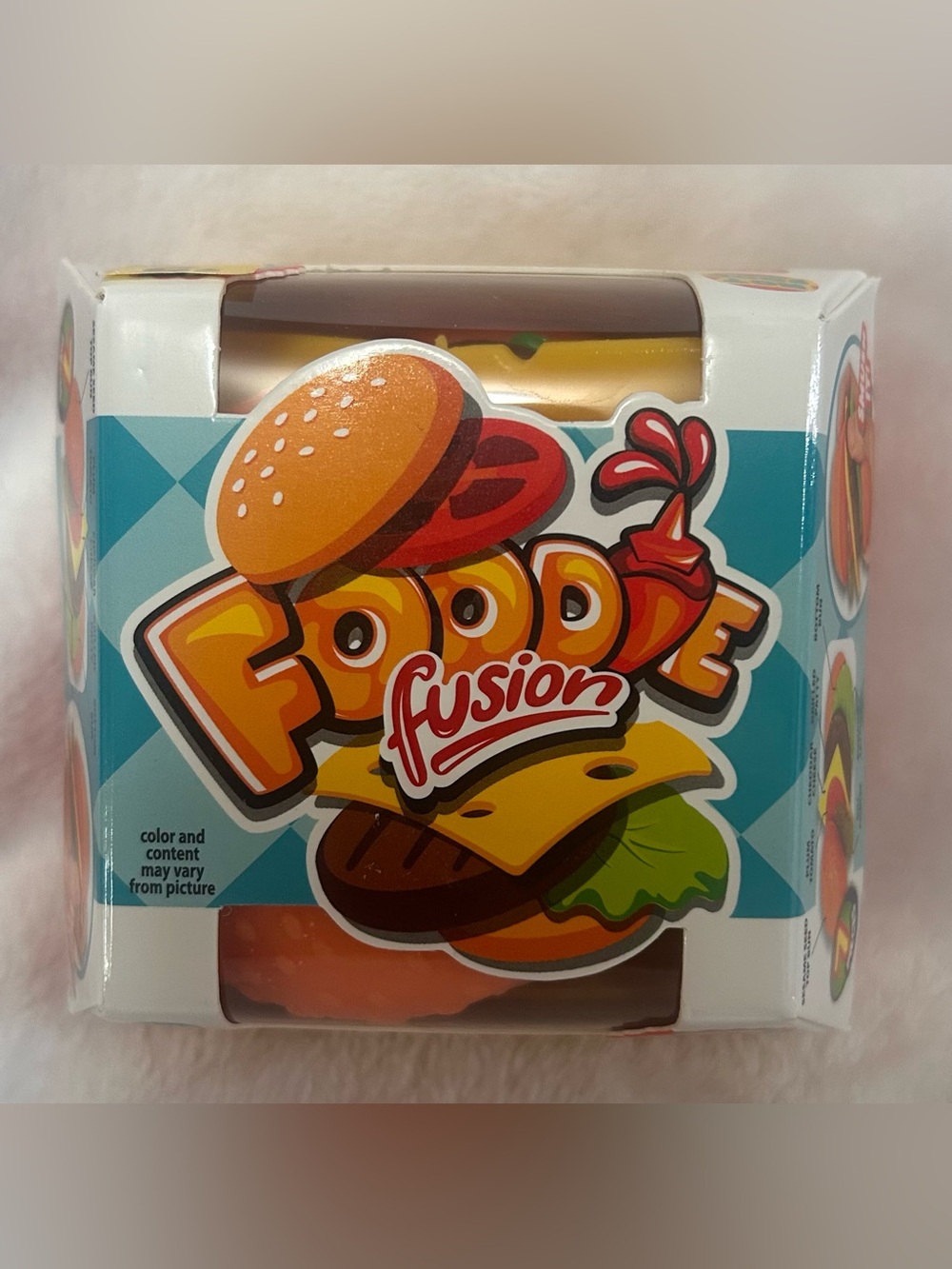 Foodie Fusion Play Burger Deluxe Squishy